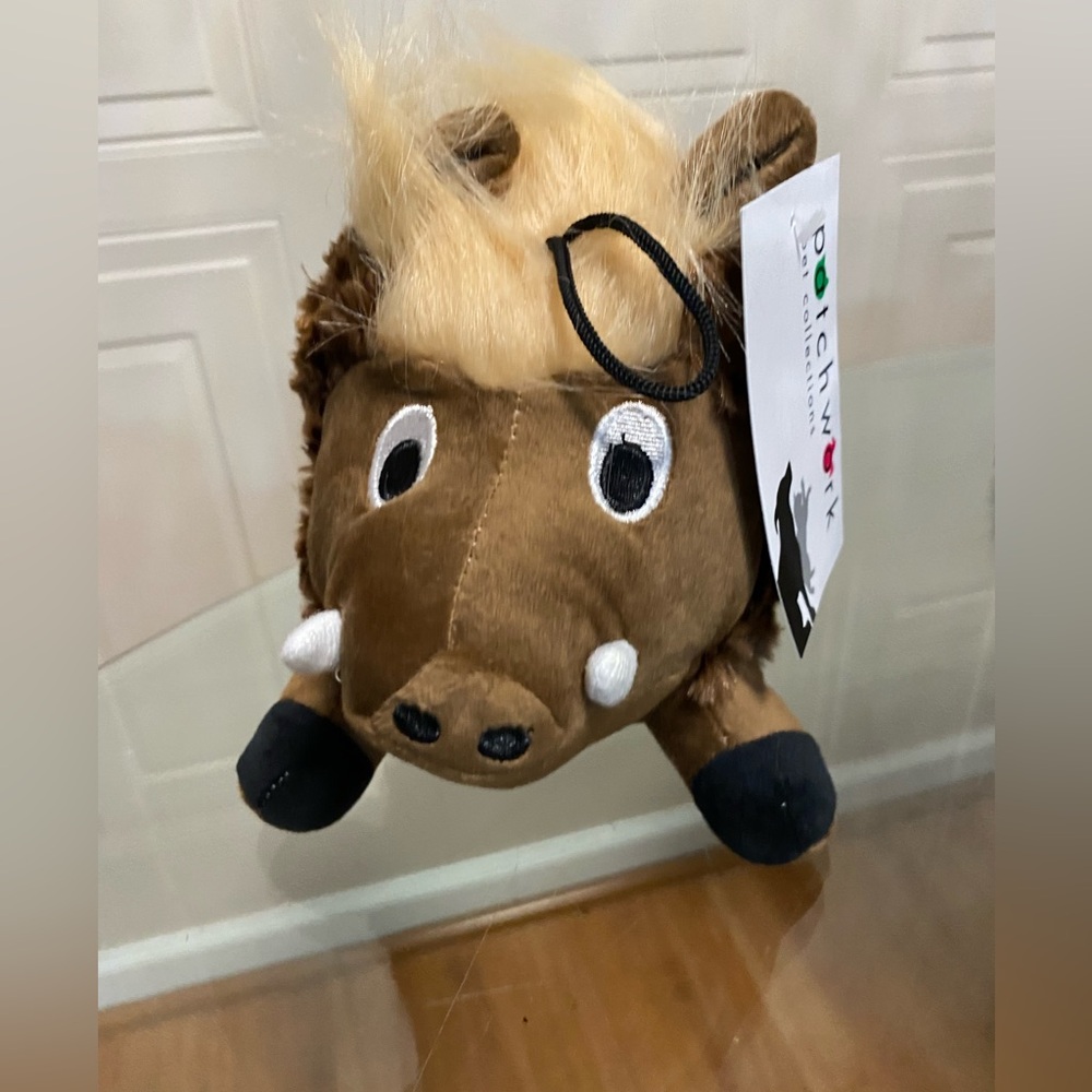 - Brand New Dog Warthog 8" With Squeaker.